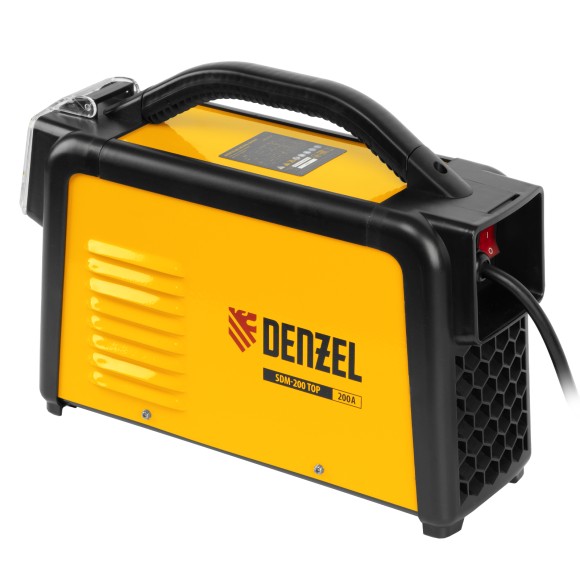 Аппарат инвертор. дуговой сварки SDM-200 Top, 200 А, ПВ 80%// Denzel Аппарат инвертор. дуговой сварки SDM-200 Top, 200 А, ПВ 80%// Denzel