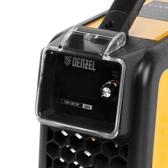 Аппарат инвертор. дуговой сварки SDM-200 Top, 200 А, ПВ 80%// Denzel Аппарат инвертор. дуговой сварки SDM-200 Top, 200 А, ПВ 80%// Denzel