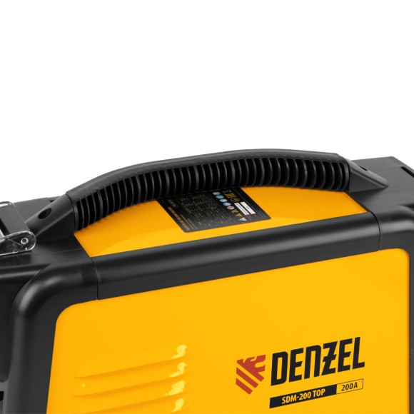 Аппарат инвертор. дуговой сварки SDM-200 Top, 200 А, ПВ 80%// Denzel Аппарат инвертор. дуговой сварки SDM-200 Top, 200 А, ПВ 80%// Denzel