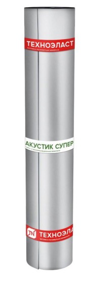 Техноэласт Акустик Супер А350 10х1х5мм Технониколь Материал звукоизоляционный Техноэласт Акустик Супер А350 10х1х5мм Технониколь Материал звукоизоляционный