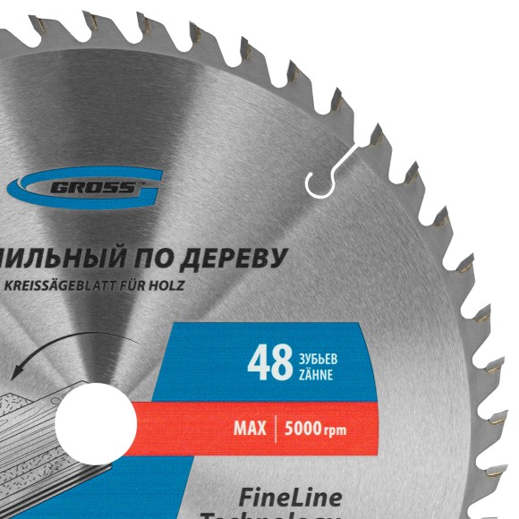Пильный диск по дереву 305 x 30 x 48Т Gross Пильный диск по дереву 305 x 30 x 48Т Gross