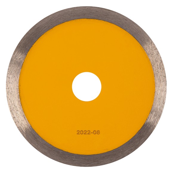 Диск алмазный отрезной 125 х 22,2 мм, сплошной, супертонкий, горячий пресс, мокрое резание// Denzel Диск алмазный отрезной 125 х 22,2 мм, сплошной, супертонкий, горячий пресс, мокрое резание// Denzel