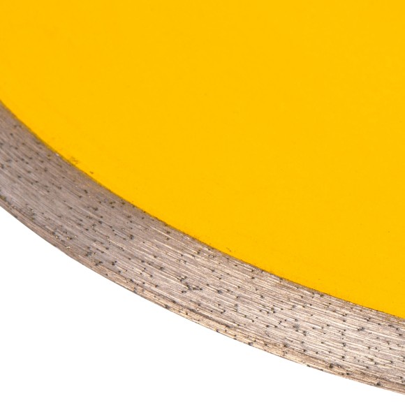 Диск алмазный отрезной 230 х 22,2 мм, сплошной, супертонкий, горячий пресс, мокрое резание// Denzel Диск алмазный отрезной 230 х 22,2 мм, сплошной, супертонкий, горячий пресс, мокрое резание// Denzel