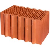 Керамический блок теплая керамика 10,7 NF LUX крас. рифл. рабоч. щел. Гжель