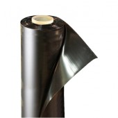 Пленка полиэтиленовая черная 120 мкм ширина 3 м / рукав 1,5 м (100 м)