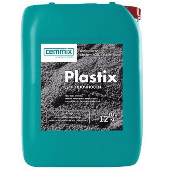 Высокоэффективный пластификатор CemMix Plastix 10 л