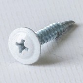 Саморез с п/ш 4,2х25 шило RAL 9003 белый SMMcSHPcs Yoko