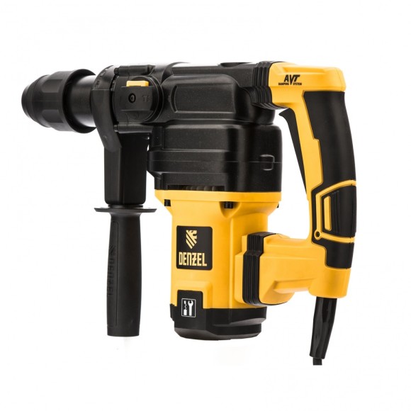 Перфоратор электрический RHV-1050-38-max, SDS-max, 1050 Вт, 10 Дж, 2 плюс 1 режим Denzel Перфоратор электрический RHV-1050-38-max, SDS-max, 1050 Вт, 10 Дж, 2 плюс 1 режим Denzel