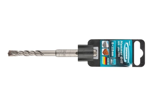 Бур по бетону Pro, 8 x 110 мм, SDS Plus Gross