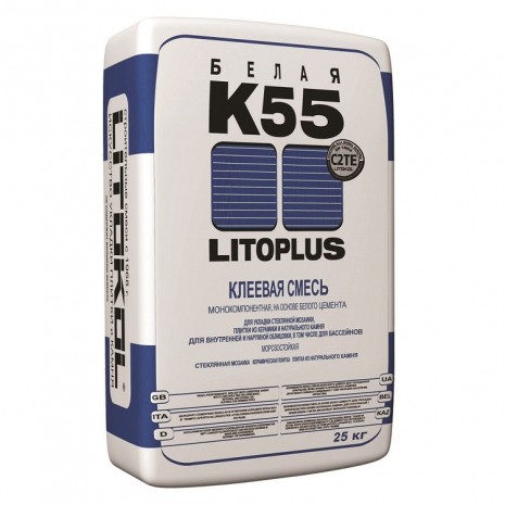 Купить клей для мозаики litokol litoplus k55 25 кг в Москве по лучшей цене