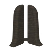 Заглушка Ideal Комфорт, венге черный, 55 мм (2 шт., левая и правая)