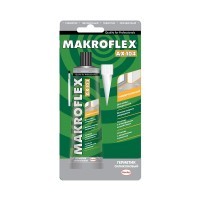 Герметик силиконовый Makroflex SX101 санитарный, бесцветный (85 мл)