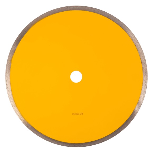 Диск алмазный сплошной, супертонкий, 300 х 25,4 мм, горячее прессование, мокрое резание// Denzel Диск алмазный сплошной, супертонкий, 300 х 25,4 мм, горячее прессование, мокрое резание// Denzel