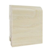 Плинтус шпонированный натур. Finitura Decor 83*19*2400 ясень белый Плинтус шпонированный натур. Finitura Decor 83*19*2400 ясень белый