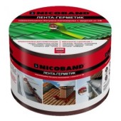 Лента герметизирующая Nicoband 3000х75 мм коричневая самоклеящаяся Лента герметизирующая Nicoband 3000х75 мм коричневая самоклеящаяся