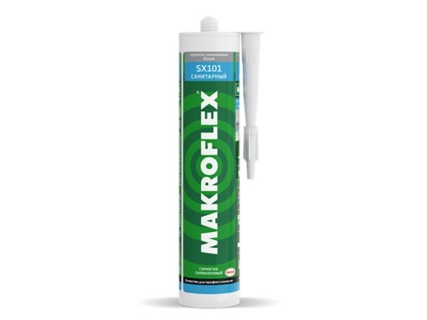 Герметик силиконовый Makroflex SX101, бежевый (0,29 л)