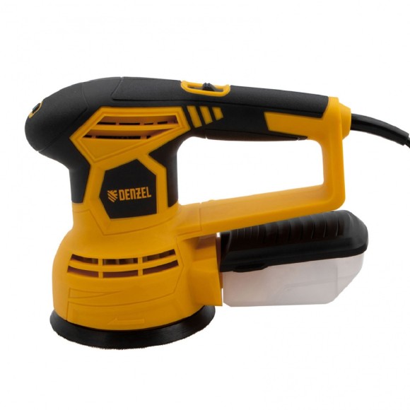 Машина шлифовальная эксцентриковая OS-125, 450 Вт, 6000-12000 об/мин Denzel