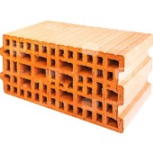 Керамический блок теплая керамика термоблок 20 крас. рифл. рабоч. 200мм щел. Сталинградский камень Керамический блок теплая керамика термоблок 20 крас. рифл. рабоч. 200мм щел. Сталинградский камень