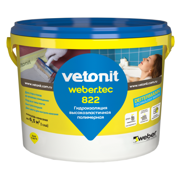 Vetonit Beбер.тек 822 серый 4кг