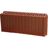 Керамический блок теплая керамика 4,5 NF крас. рифл. рабоч.щел. Гжель Керамический блок теплая керамика 4,5 NF крас. рифл. рабоч.щел. Гжель