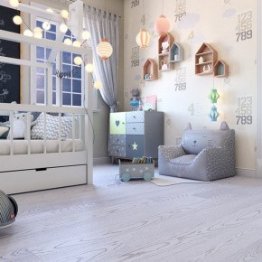 Паркетная доска PolarWood Дуб FP 138 ELARA WHITE MATT 5G (2,0м2)