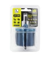 ON Набор пил кольцевых (26-63мм), 7пр, блистер, 2" ON Набор пил кольцевых (26-63мм), 7пр, блистер, 2"