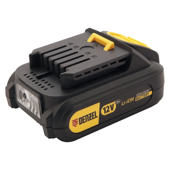 Батарея аккумуляторная IB-12-2.0, Li-Ion, 12 В, 2.0 А/ч Denzel Батарея аккумуляторная IB-12-2.0, Li-Ion, 12 В, 2.0 А/ч Denzel