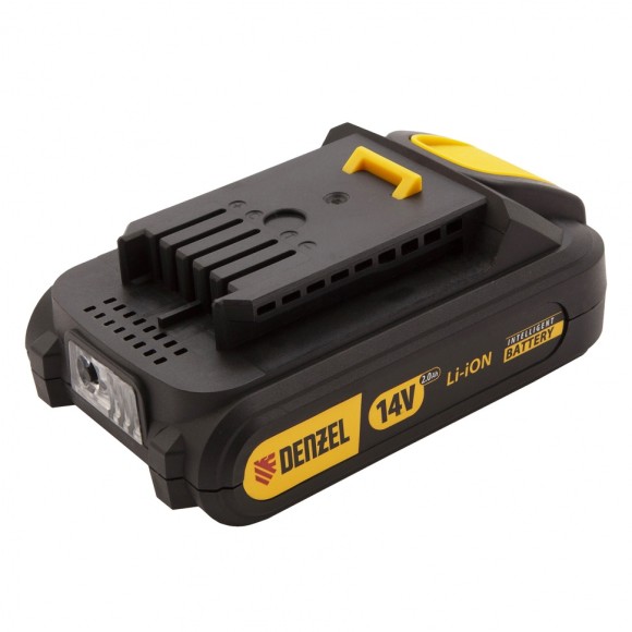 Батарея аккумуляторная IB-14-2.0, Li-Ion, 14 В, 2.0 А/ч Denzel Батарея аккумуляторная IB-14-2.0, Li-Ion, 14 В, 2.0 А/ч Denzel