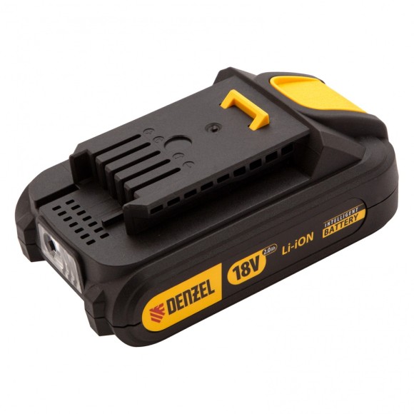 Батарея аккумуляторная IB-18-2.0, Li-Ion, 18 В, 2.0 А/ч Denzel Батарея аккумуляторная IB-18-2.0, Li-Ion, 18 В, 2.0 А/ч Denzel