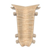 Угол внутренний Ideal Комфорт, дуб беленый, 55 мм (25 шт.)