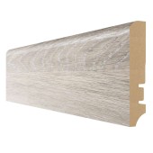 Плинтус МДФ ламинированный HANNAHHOLZ AD 81402.26 Дуб Светлый 2400*81*16 мм