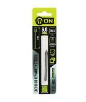ON Сверло по керамике и стеклу твердосплавное 6,0мм, цилиндрический хвостовик