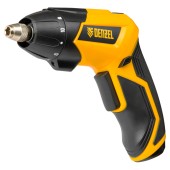 Отвертка аккумуляторная CSL-3.6-01, Li-Ion, 3.6 В, 1.3 А*ч, 200 об/мин, с аксессуарами Denzel Отвертка аккумуляторная CSL-3.6-01, Li-Ion, 3.6 В, 1.3 А*ч, 200 об/мин, с аксессуарами Denzel