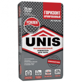 Армирующая стяжка для пола Unis Горизонт 25 кг Армирующая стяжка для пола Unis Горизонт 25 кг