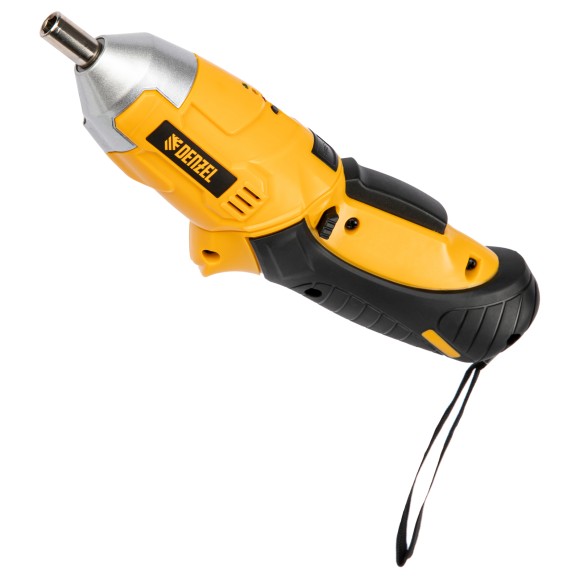 Отвертка аккумуляторная CSL-3.6-02, Li-Ion, 3.6 В, 1.3 А*ч, в блистере Denzel Отвертка аккумуляторная CSL-3.6-02, Li-Ion, 3.6 В, 1.3 А*ч, в блистере Denzel