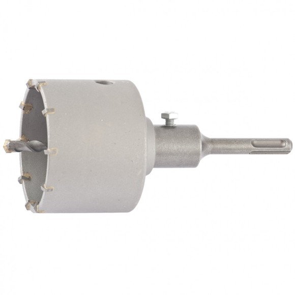 Коронка по бетону в сборе, М22 х 80 мм, SDS Plus Сибртех Коронка по бетону в сборе, М22 х 80 мм, SDS Plus Сибртех