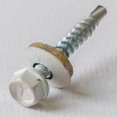 Саморез кровельный 4,8х35 RAL 9003 белый, 250 шт KRcwZDK Yoko Саморез кровельный 4,8х35 RAL 9003 белый, 250 шт KRcwZDK Yoko