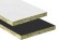 Панель акустическая Акустилайн    (Akustiline) Ampir White / Black (0,6м х 0,6м х 30мм) 0,36м2, кромка А