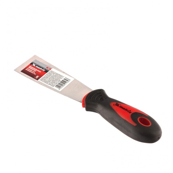 Шпательная лопатка из нержавеющей стали, 40 мм, двухкомпонентная ручка Matrix Шпательная лопатка из нержавеющей стали, 40 мм, двухкомпонентная ручка Matrix