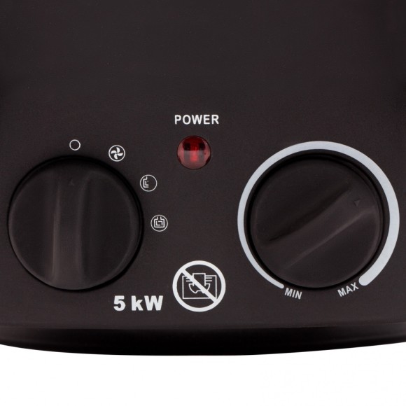 Тепловая пушка, керамический нагреватель (тепловентилятор) DHC 5-400, 230 В, 0.04/3/5 кВт Denzel Тепловая пушка, керамический нагреватель (тепловентилятор) DHC 5-400, 230 В, 0.04/3/5 кВт Denzel