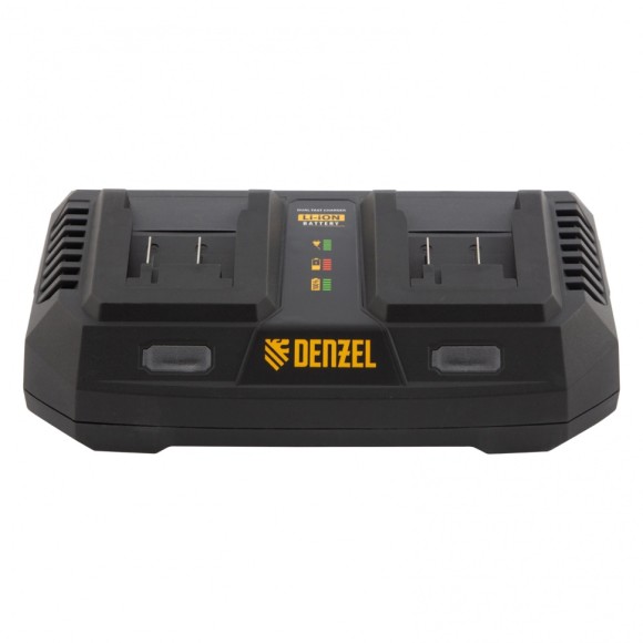 Устройство зарядное для аккумуляторов IBC-18-3.0-2, Li-Ion, 18В, 3.0 А, для двух батарей Denzel Устройство зарядное для аккумуляторов IBC-18-3.0-2, Li-Ion, 18В, 3.0 А, для двух батарей Denzel