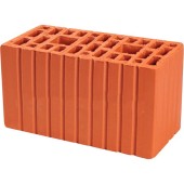 Кирпич теплая керамика 2,1 NF крас. рифл. щел. Гжель