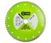 ON Диск алмазный отрезной "ТУРБО" 180х22,2мм ON Диск алмазный отрезной "ТУРБО" 180х22,2мм