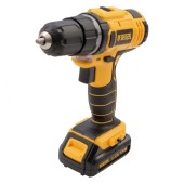 Дрель-шуруповерт аккумуляторная CDL-12-02, Li-Ion, 12 В, 1.5 А*ч, 2 аккумулятора Denzel Дрель-шуруповерт аккумуляторная CDL-12-02, Li-Ion, 12 В, 1.5 А*ч, 2 аккумулятора Denzel