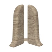 Дуб мокко Торцевые (пара) для плинтуса К55 "Идеал Комфорт"