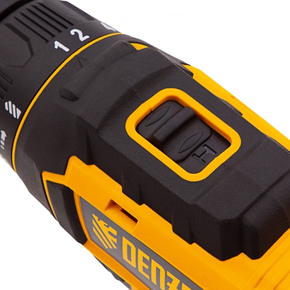 Дрель-шуруповерт аккумуляторная CDL-18-02BM, Li-Ion, 18 В, 2 аккумулятор Denzel Дрель-шуруповерт аккумуляторная CDL-18-02BM, Li-Ion, 18 В, 2 аккумулятор Denzel