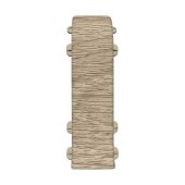 Дуб пепельный 210 Соединитель угол для плинтуса "Идеал Люкс" 67