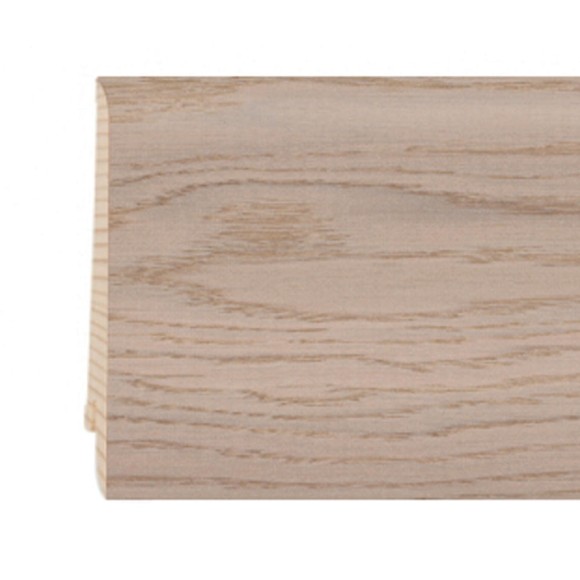 Плинтус шпонированный Tarkett IDEO OAK MODERN GREY 80x20x2400