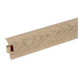 Плинтус Ideal Комфорт, с кабель-каналом, дуб сафари, 55 мм х 2,5 м Плинтус Ideal Комфорт, с кабель-каналом, дуб сафари, 55 мм х 2,5 м