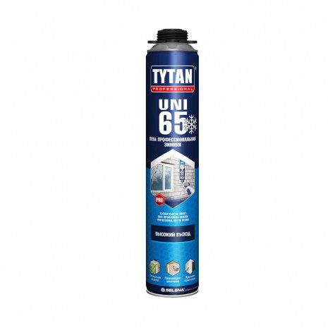 Пена профессиональная Tytan 65 UNI зимняя (750 мл)